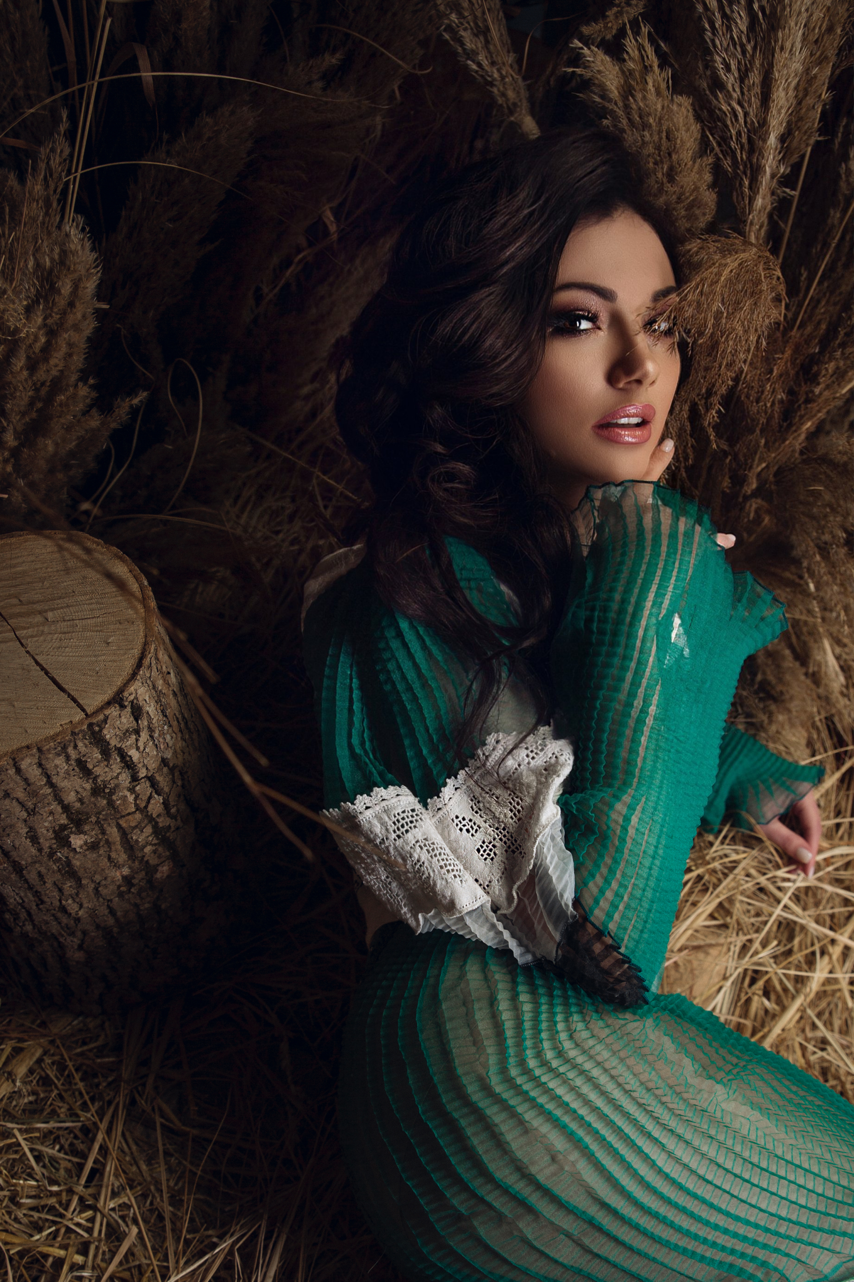 Uliana Latyk, Ana Danch project preparatory photo session, March 2020, photograph 4