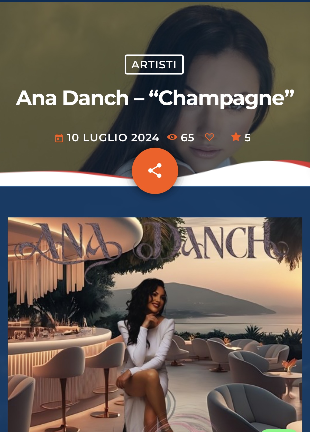 Antennaweb Radio – Ana Danch – Champagne (2024)