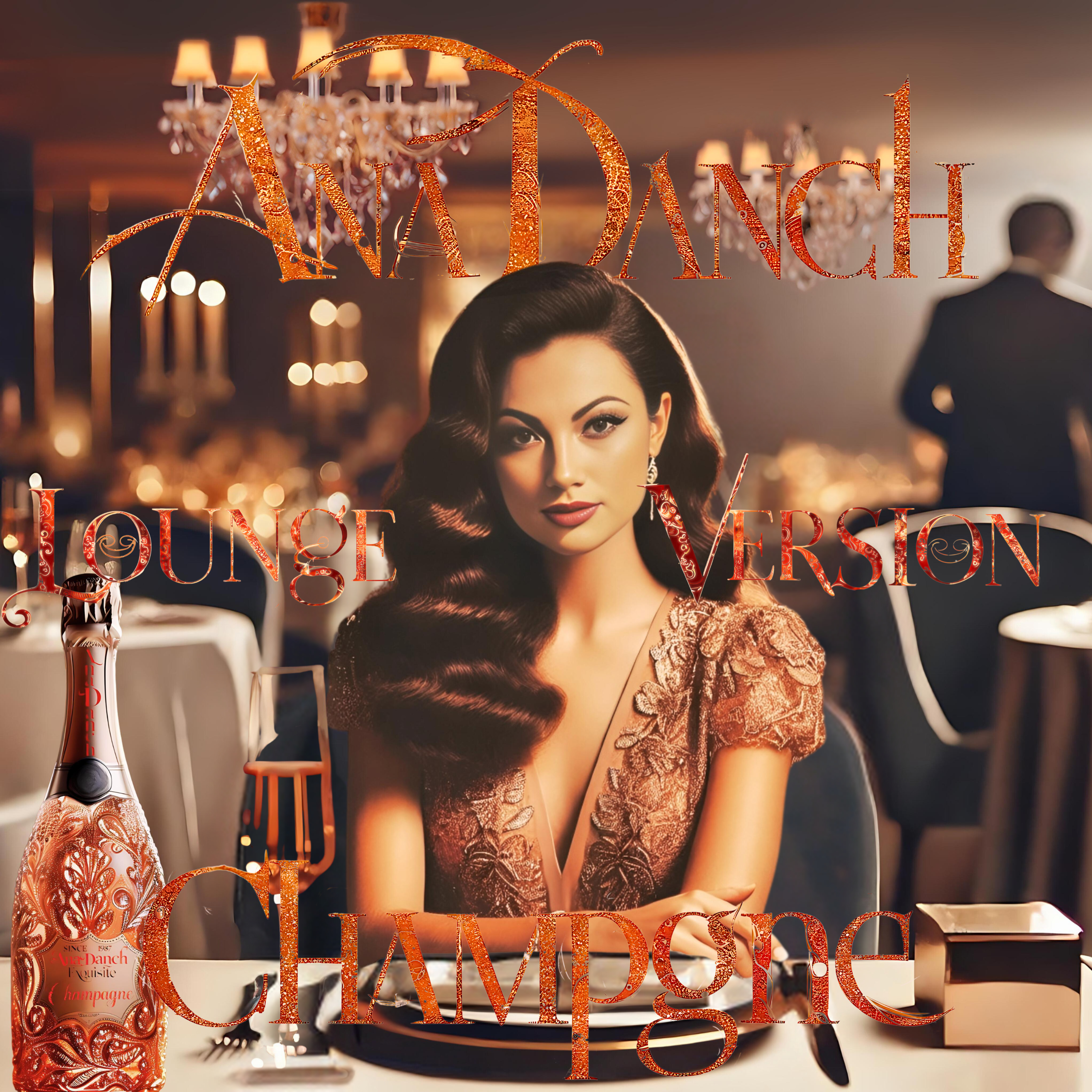 Official cover artwork for the single Champagne (Lounge Version) by Ana Danch