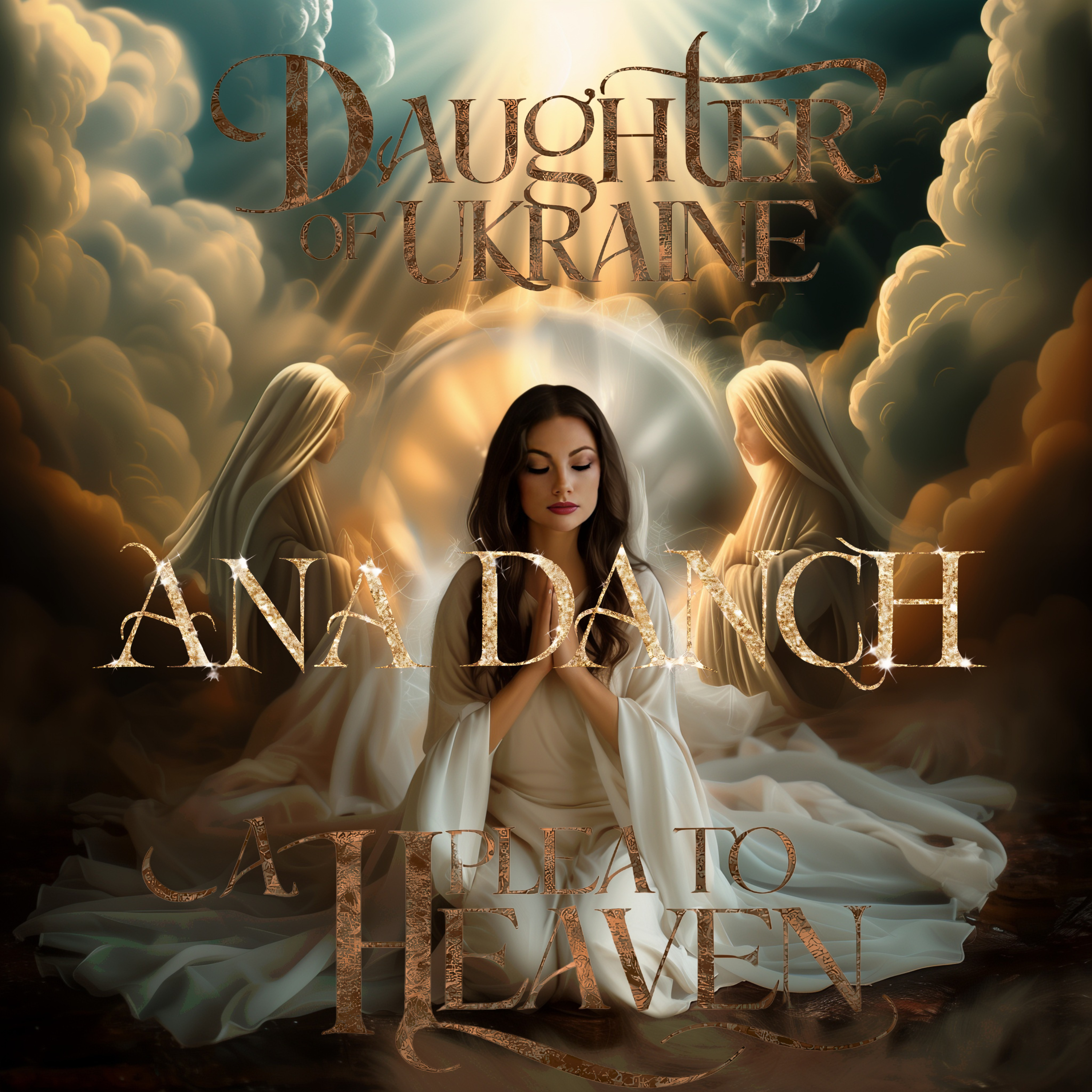 Official cover artwork for the single Daughter of Ukraine (A Plea to Heaven) by Ana Danch