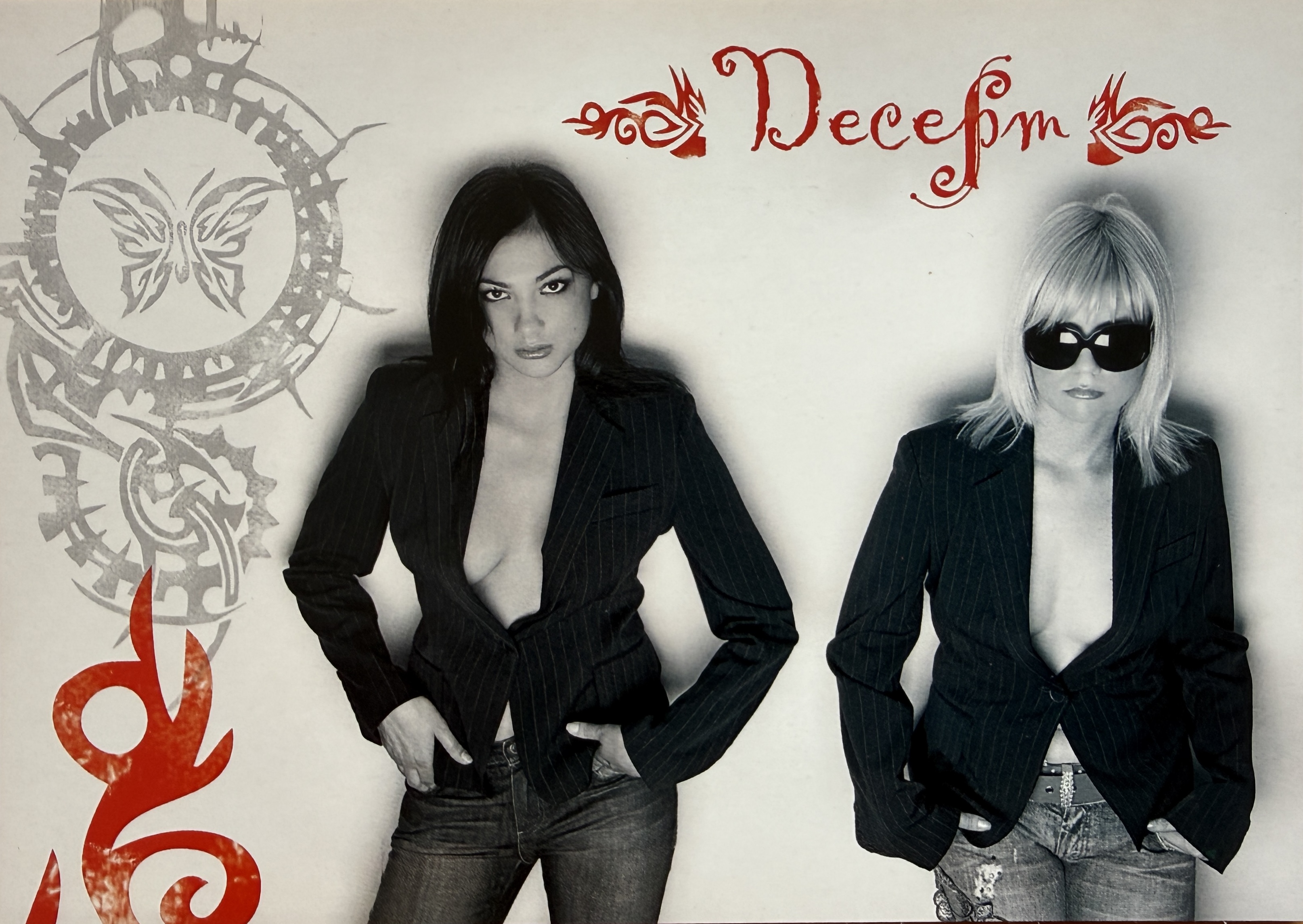 Dessert Promotional Photo Card (2005) – Uliana Latyk and Mariana Krylyk