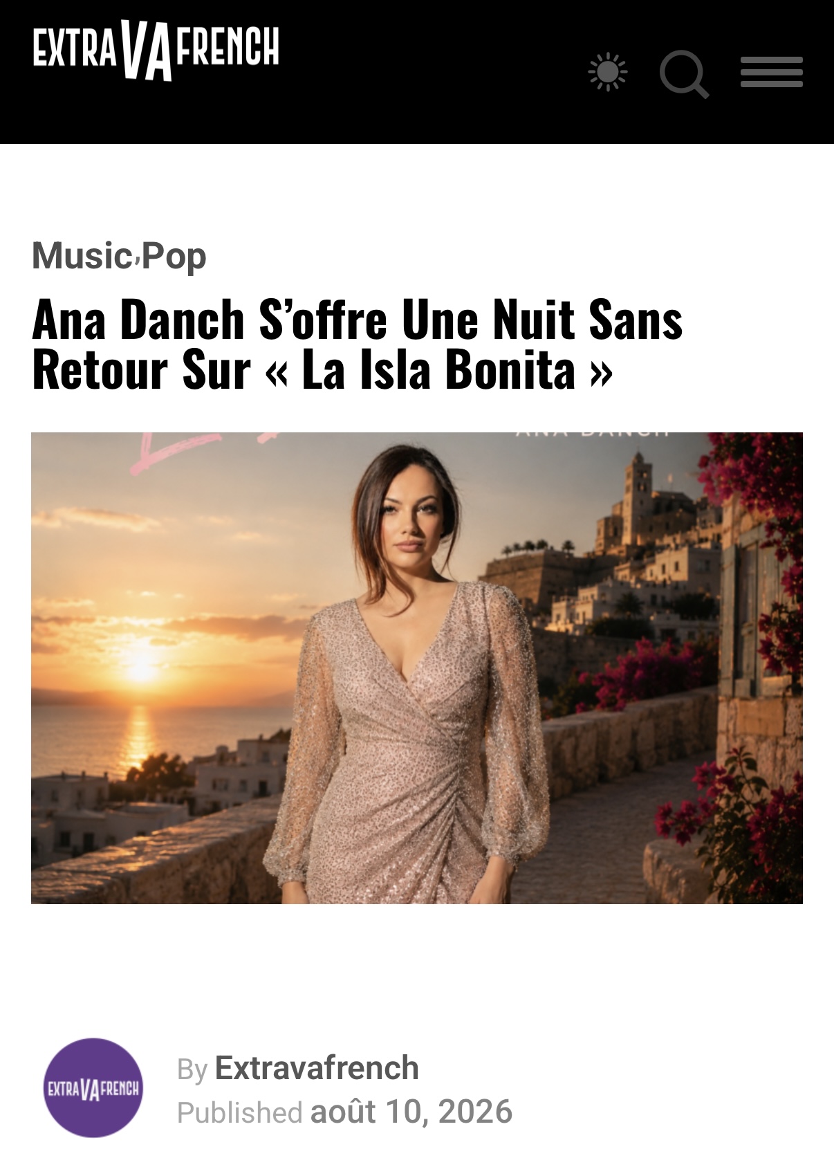 EXTRAVAFRENCH – Ana Danch – La Isla Bonita (2026)