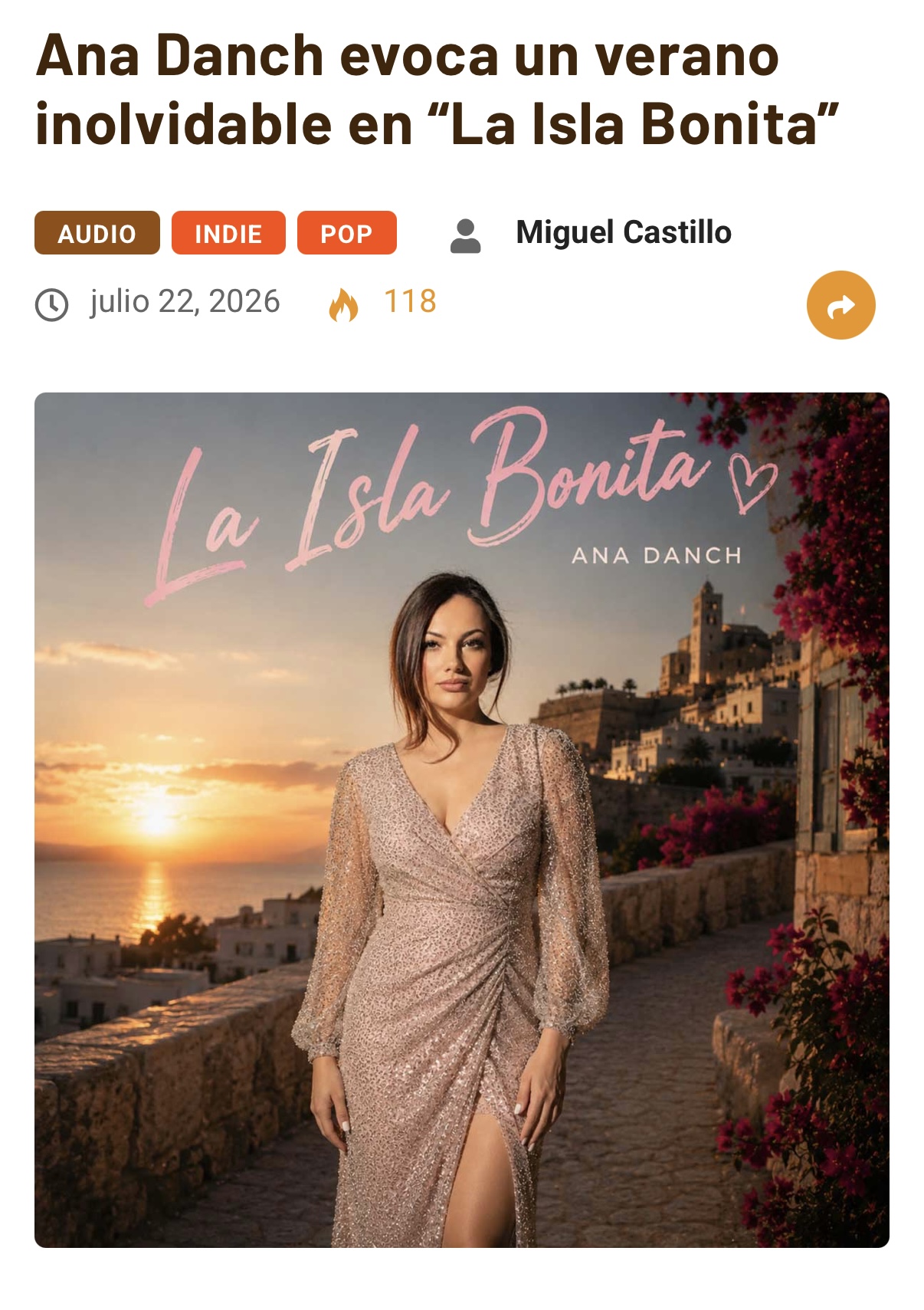 La Caverna – Ana Danch – La Isla Bonita (2026)