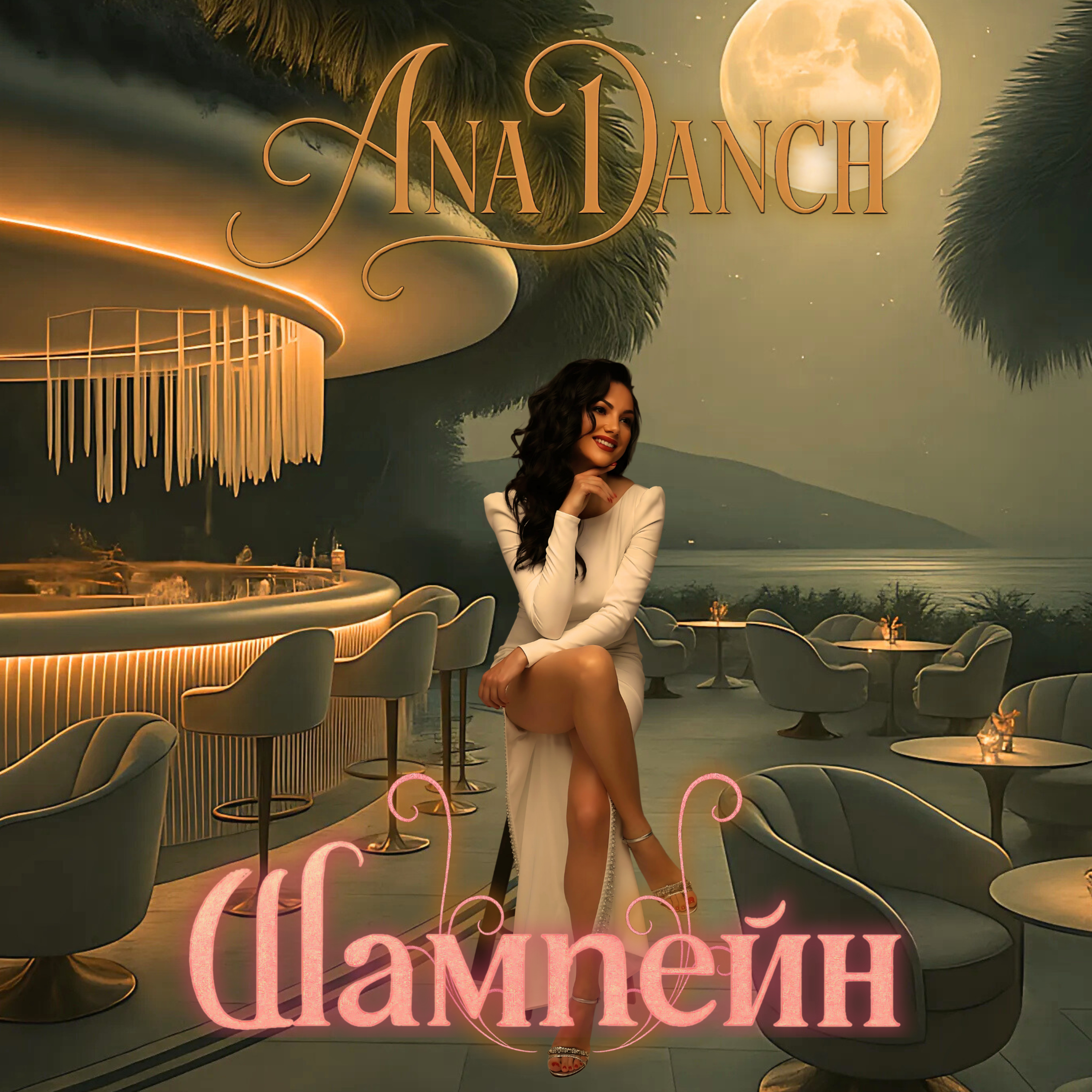 Official cover artwork for the single Шампейн (Shampein) by Ana Danch