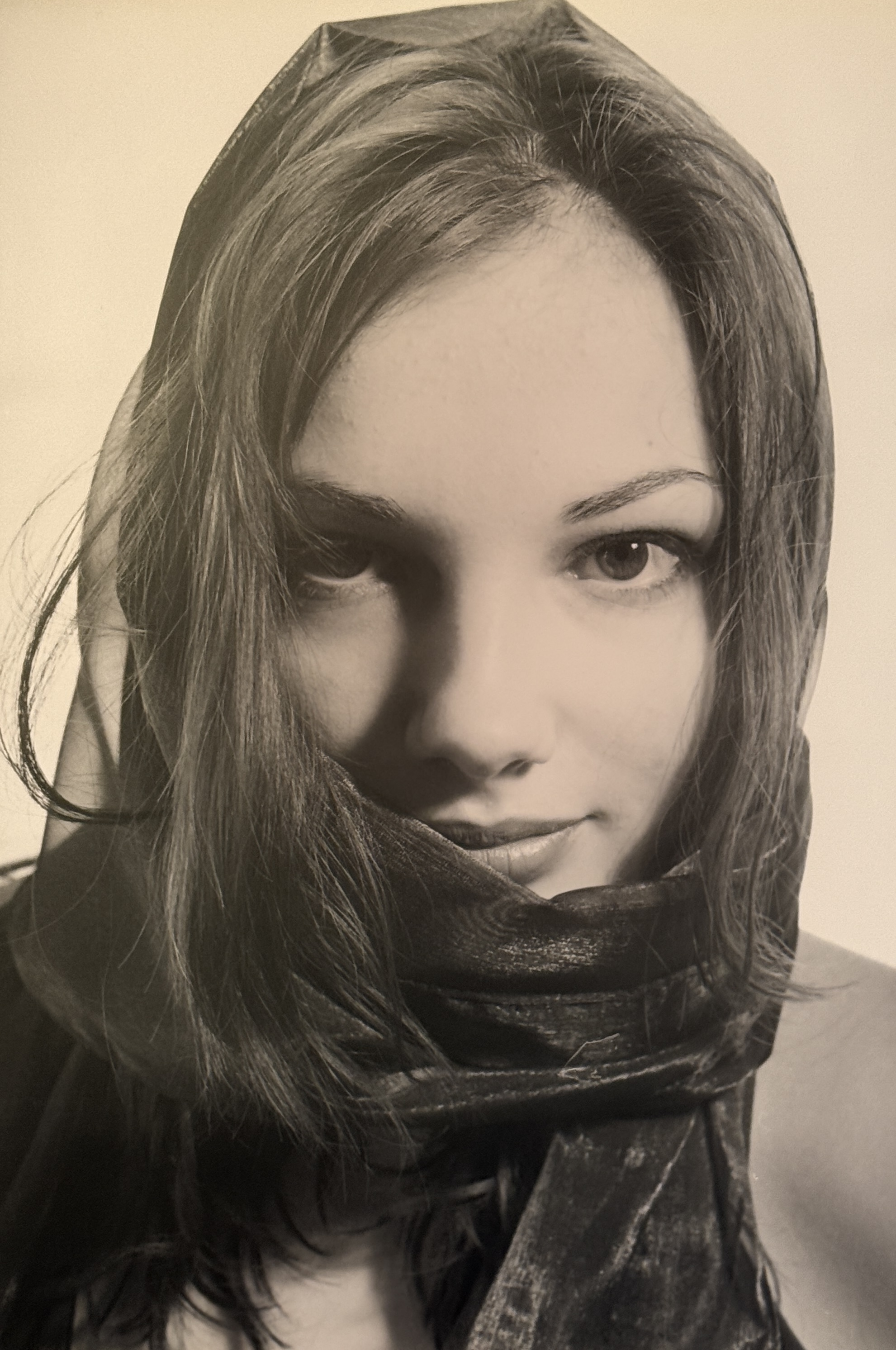 Uliana Latyk photo session, 2001, photograph 4